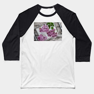 Fragrant purple Lilacs in a vase Baseball T-Shirt